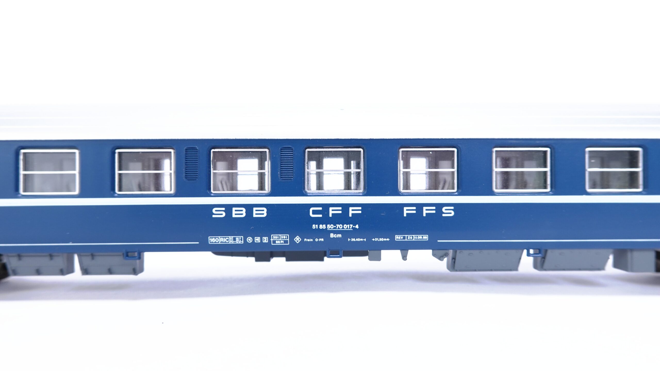Jouef 57440 H0m SBB Liegewagen Bcm blau | A1891 3 Jouef 57440 H0m SBB Liegewagen Bcm blau | A1891 – Bild 3