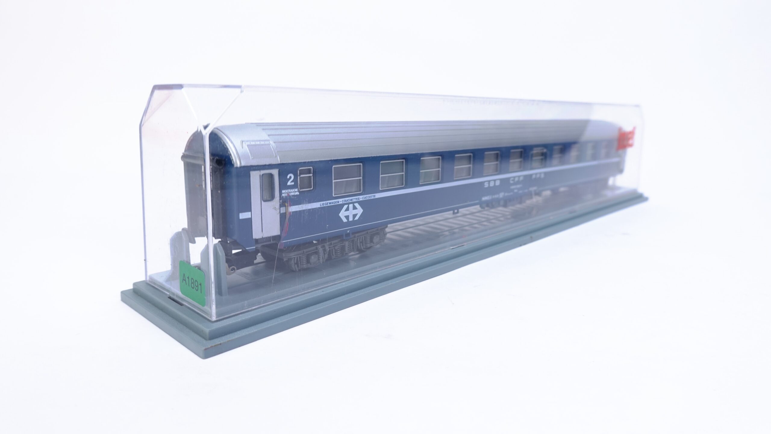 Jouef 57440 H0m SBB Liegewagen Bcm blau | A1891 9 Jouef 57440 H0m SBB Liegewagen Bcm blau | A1891 – Bild 9