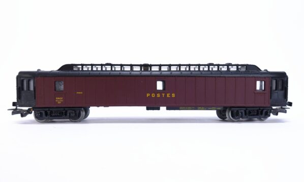 Jouef 850 H0m SNCF Postwagen POSTES rot/schwarz | A1897