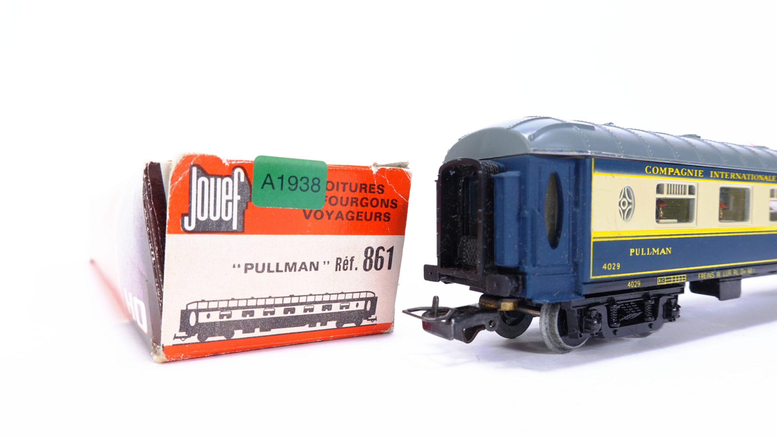 Jouef 861 H0 CIWL Pullman-Wagen 4029 blau/creme | A1938 9 Jouef 861 H0 CIWL Pullman-Wagen 4029 blau/creme | A1938 – Bild 9