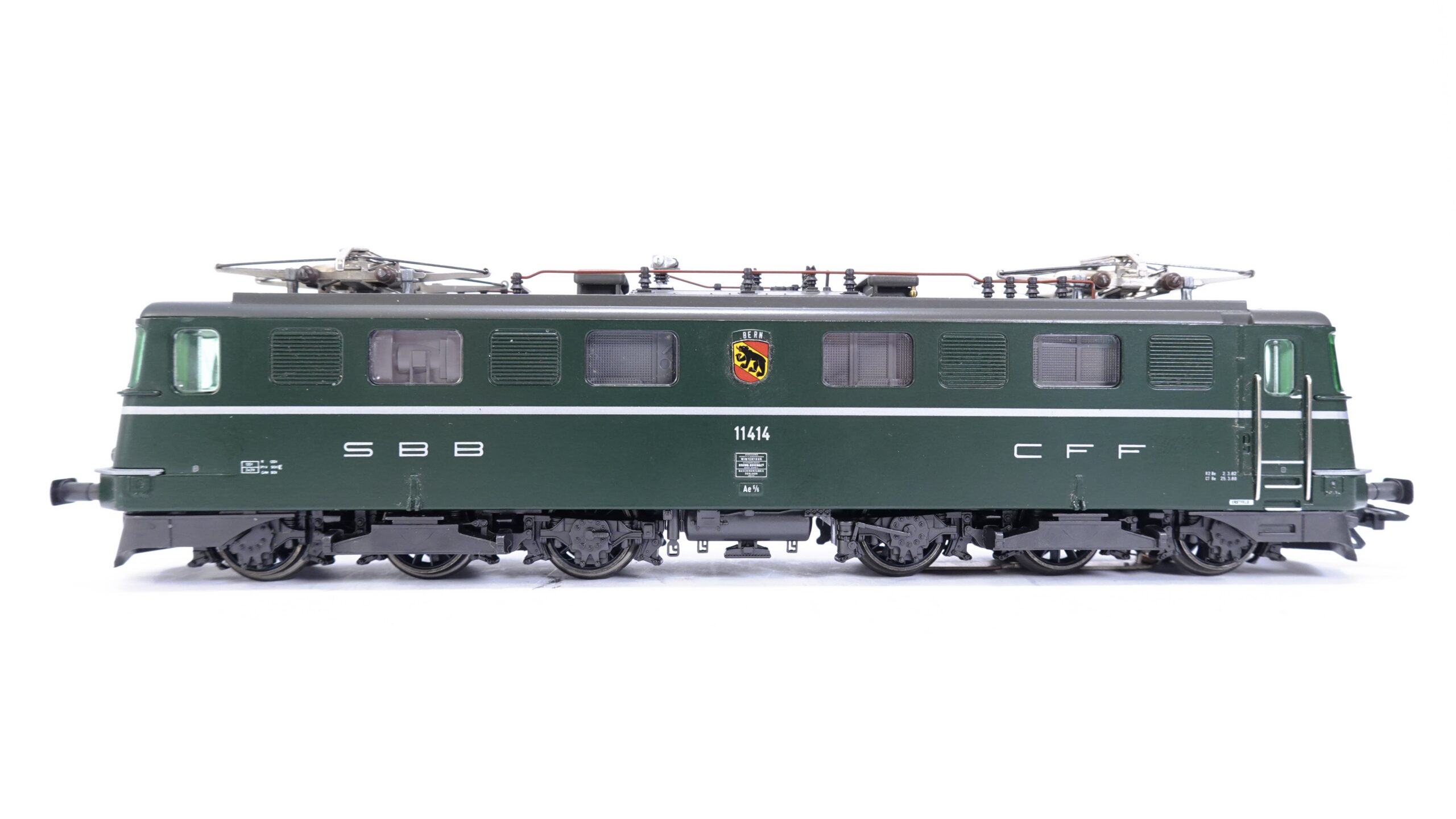 Märklin 3338 H0 SBB Ae 6/6 11414 Bern grün | A1932
