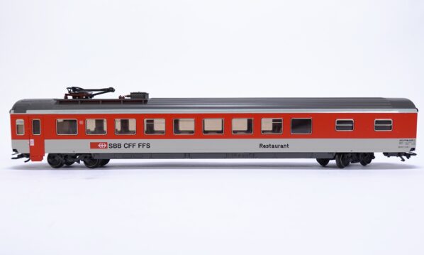 Märklin 4125 H0 SBB Speisewagen EW IV rot/grau WRm | A1872