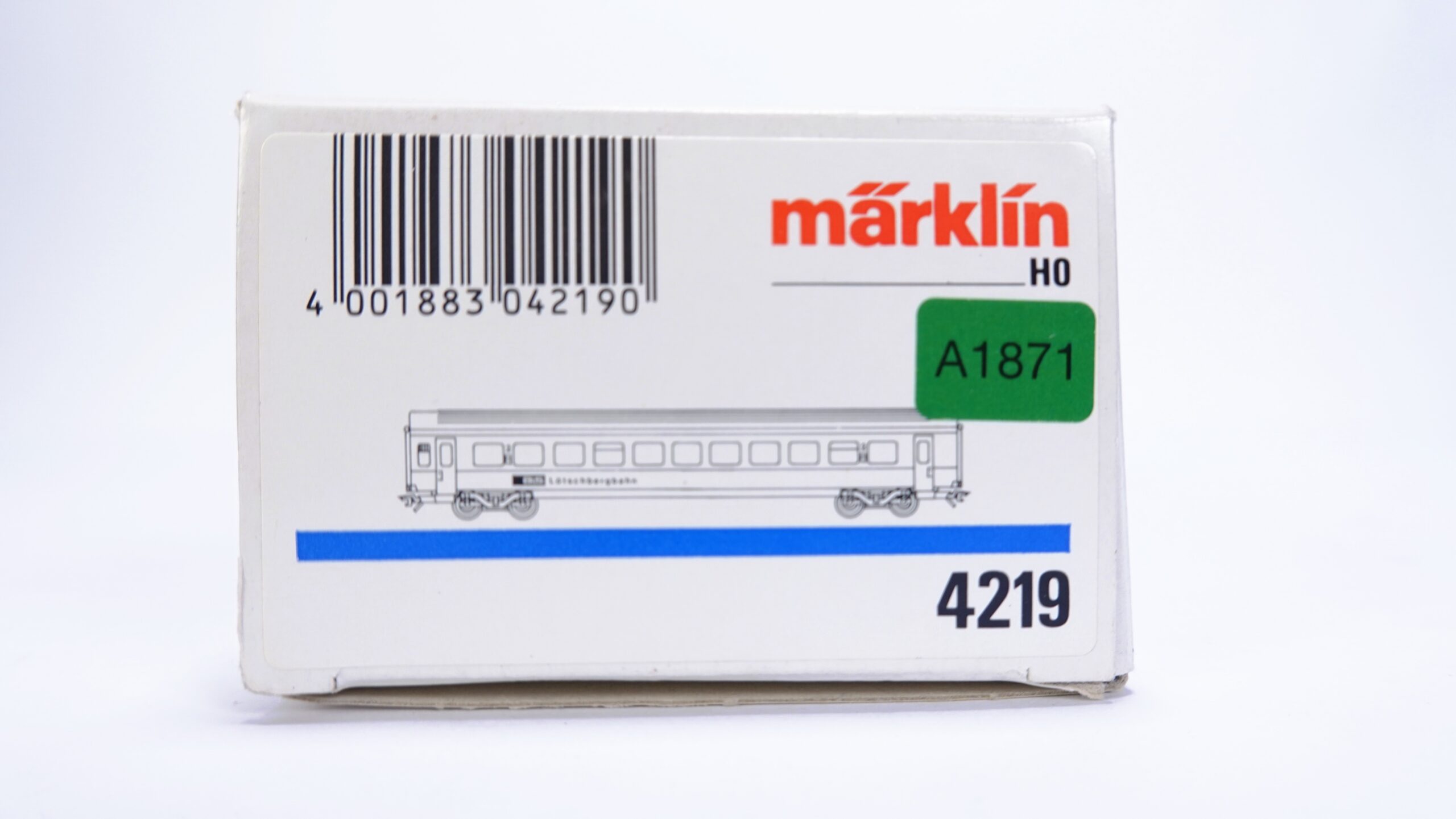 Märklin 4219 H0 BLS EW IV B 2. Klasse B 50 63 21/73 409/5 | A1871 10 Märklin 4219 H0 BLS EW IV B 2. Klasse B 50 63 21/73 409/5 | A1871 – Bild 10