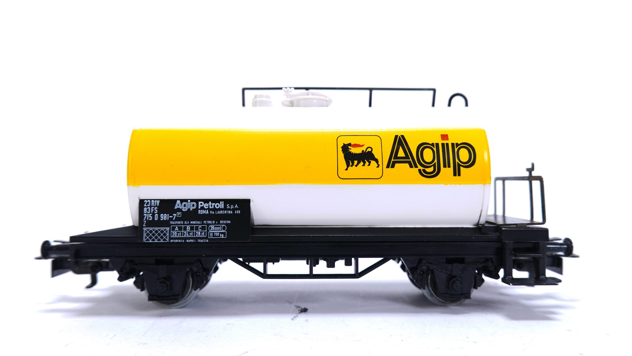 Märklin 4443 H0 FS Kesselwagen Agip gelb/weiss | A1927