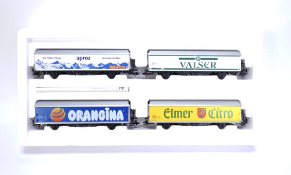Märklin 4784 H0 SBB 4-tlg. Set Hbils-vy Getränkewagen OVP | A1874