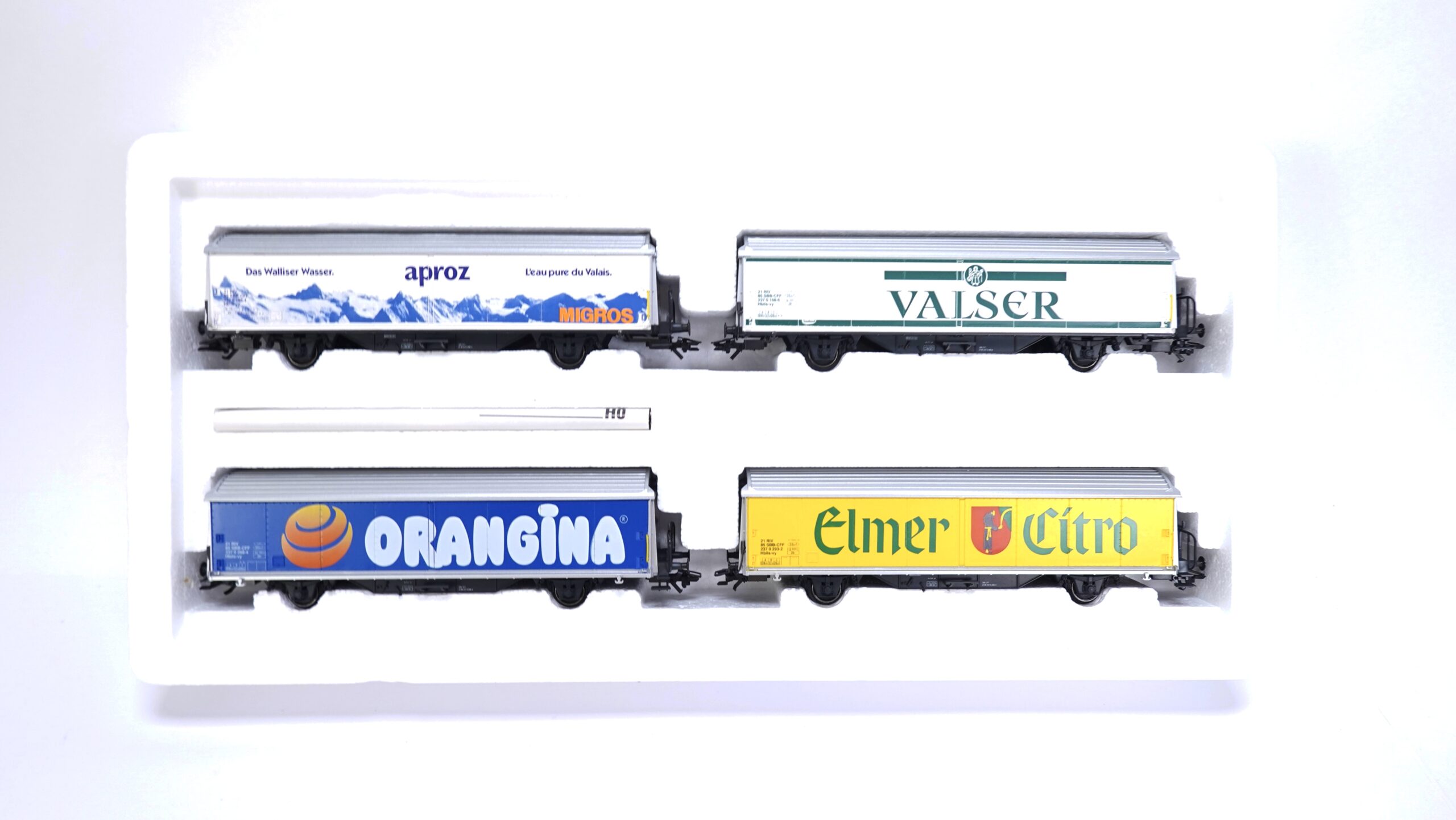Märklin 4784 H0 SBB 4-tlg. Set Hbils-vy Getränkewagen OVP | A1874 1 Märklin 4784 H0 SBB 4-tlg. Set Hbils-vy Getränkewagen OVP | A1874