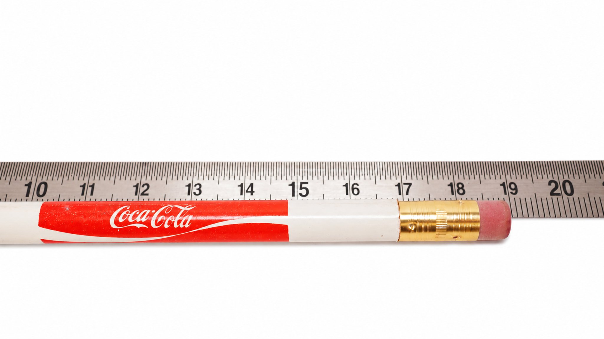 Coca-Cola Vintage Bleistift „Dynamic Wave“ (Weiß/Rot, gespitzt) – A5479 2 Coca-Cola Vintage Bleistift „Dynamic Wave“ (Weiß/Rot, gespitzt) – A5479 – Bild 2