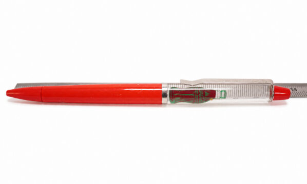 Coca-Cola Vintage Schwimm-Kugelschreiber / Float Pen (Konturflasche)