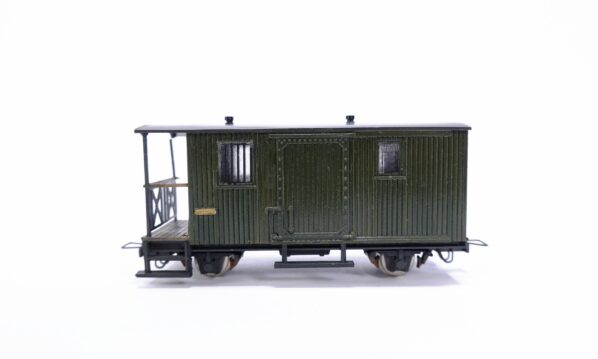 Egger-Bahn 1003 H0e Gepäckwagen Pw2 grün | A2092