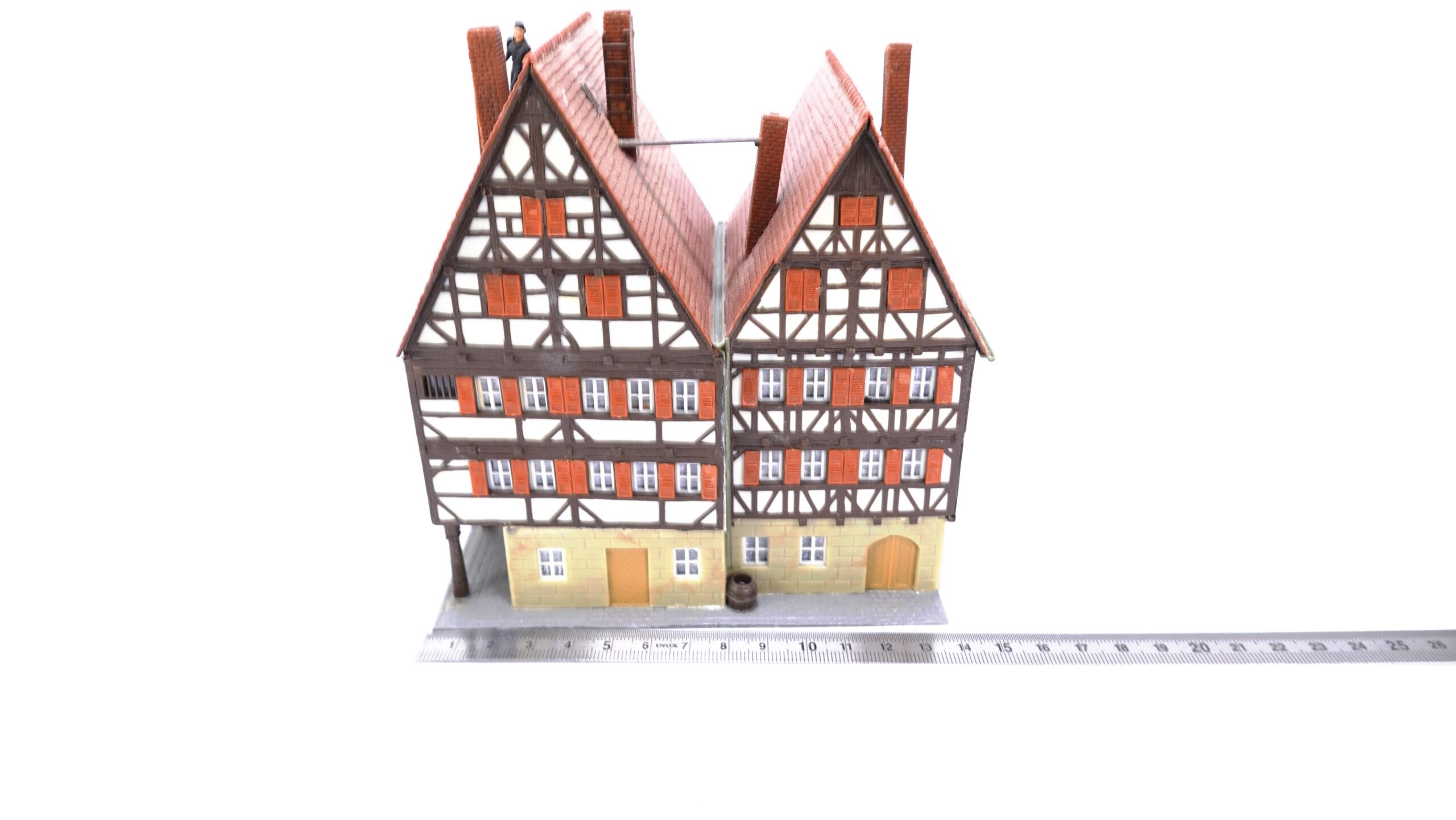 Kibri B-8404 H0 Doppel-Fachwerkhaus Rathaus-Apotheke | A2278