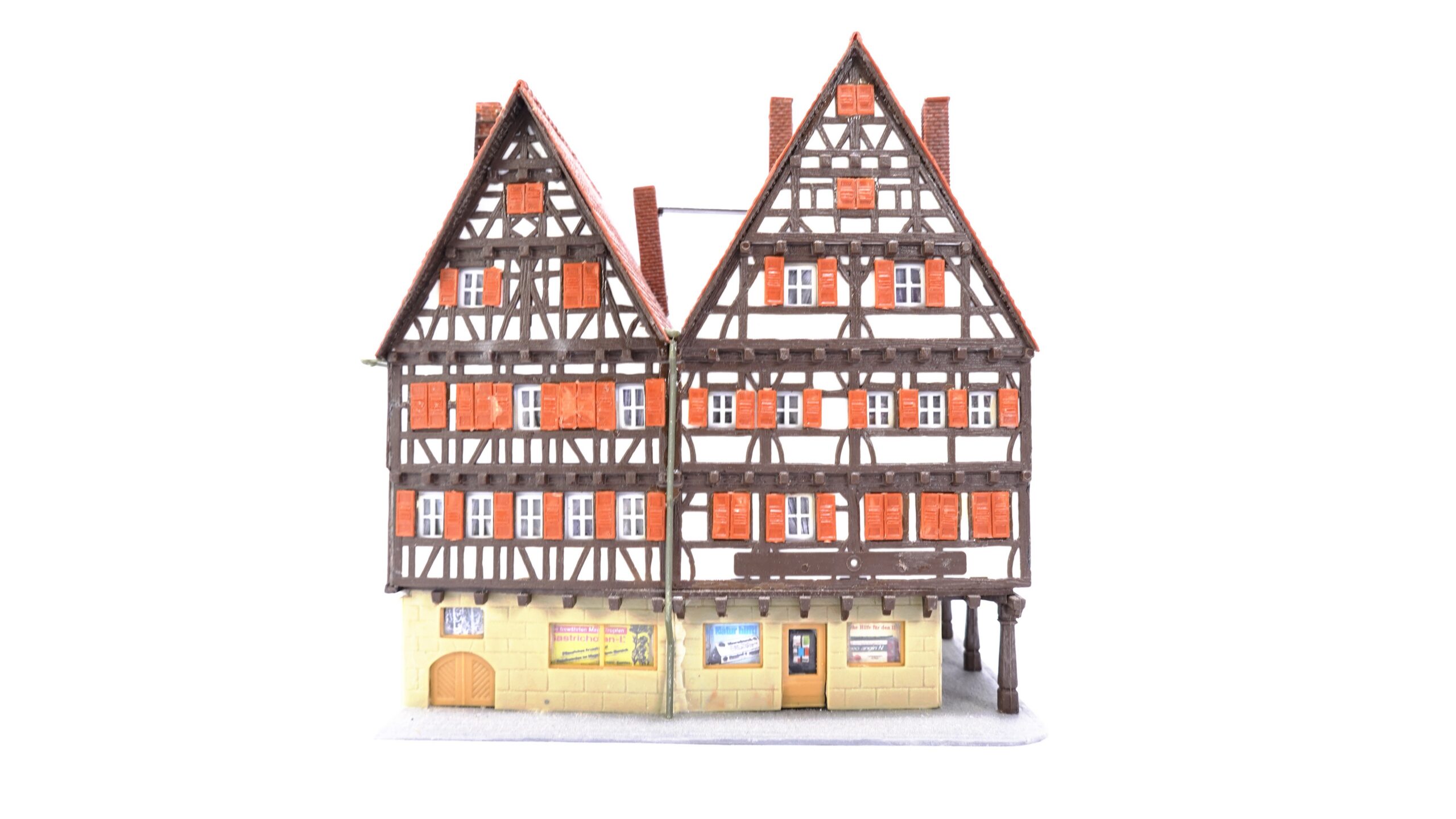 Kibri B-8404 H0 Doppel-Fachwerkhaus Rathaus-Apotheke | A2278 7 Kibri B-8404 H0 Doppel-Fachwerkhaus Rathaus-Apotheke | A2278 – Bild 7