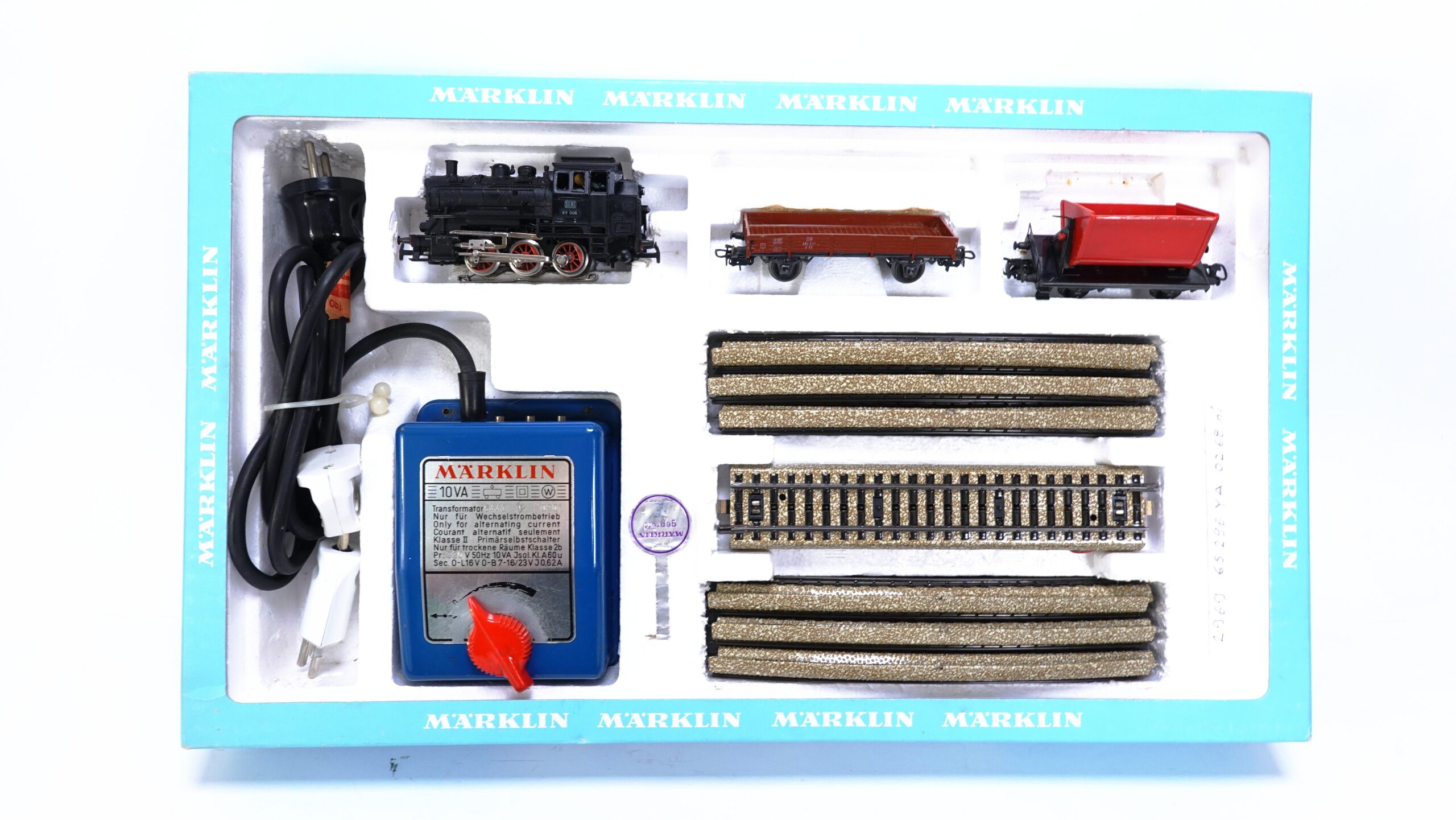 Märklin 2969 H0 DB Startset Güterzug BR 89 006 Dampflok | A1948