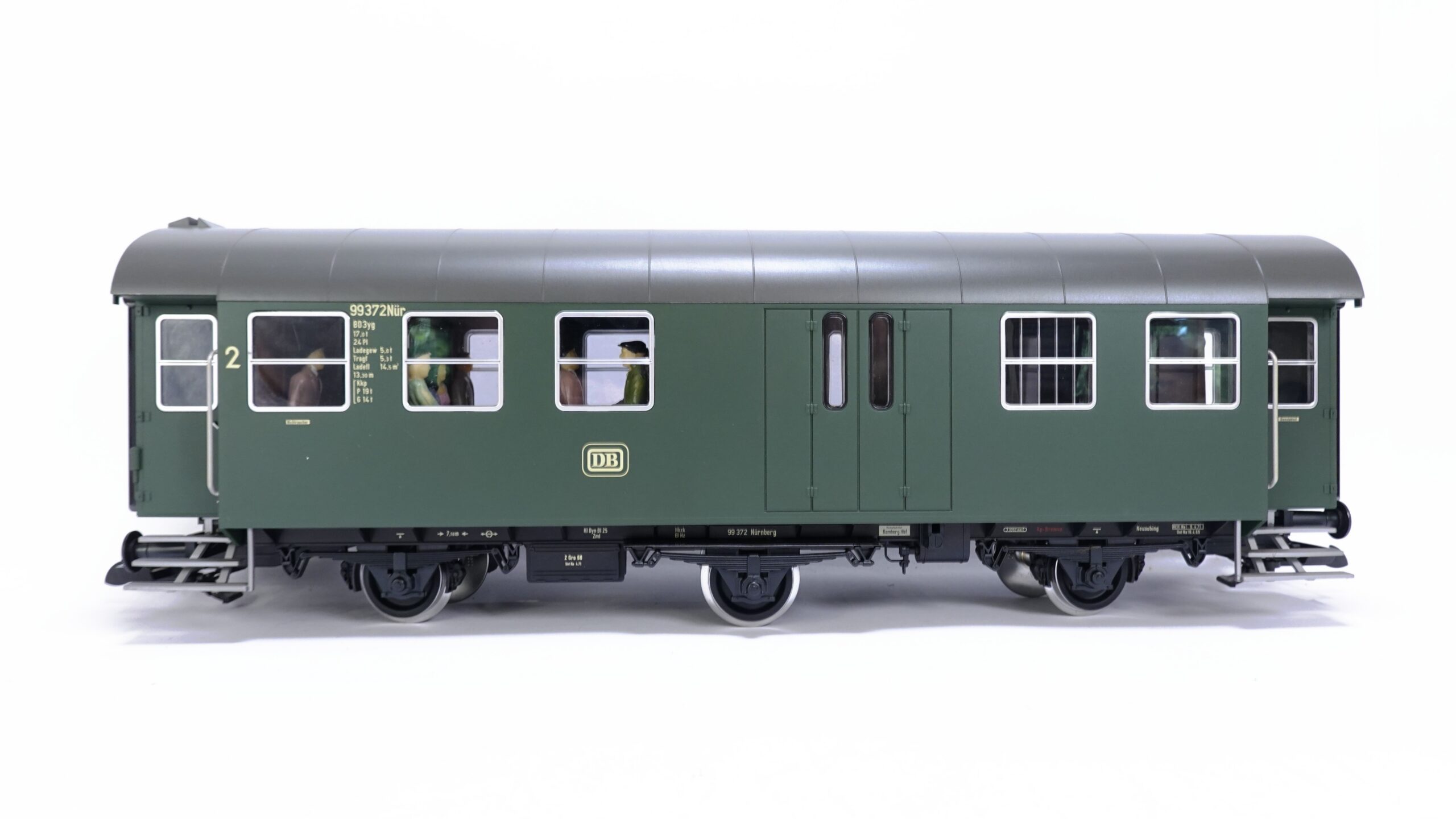 Piko 37602 Spur G DB Umbauwagen BD3yg grün m. Figuren | A2012 7 Piko 37602 Spur G DB Umbauwagen BD3yg grün m. Figuren | A2012 – Bild 7