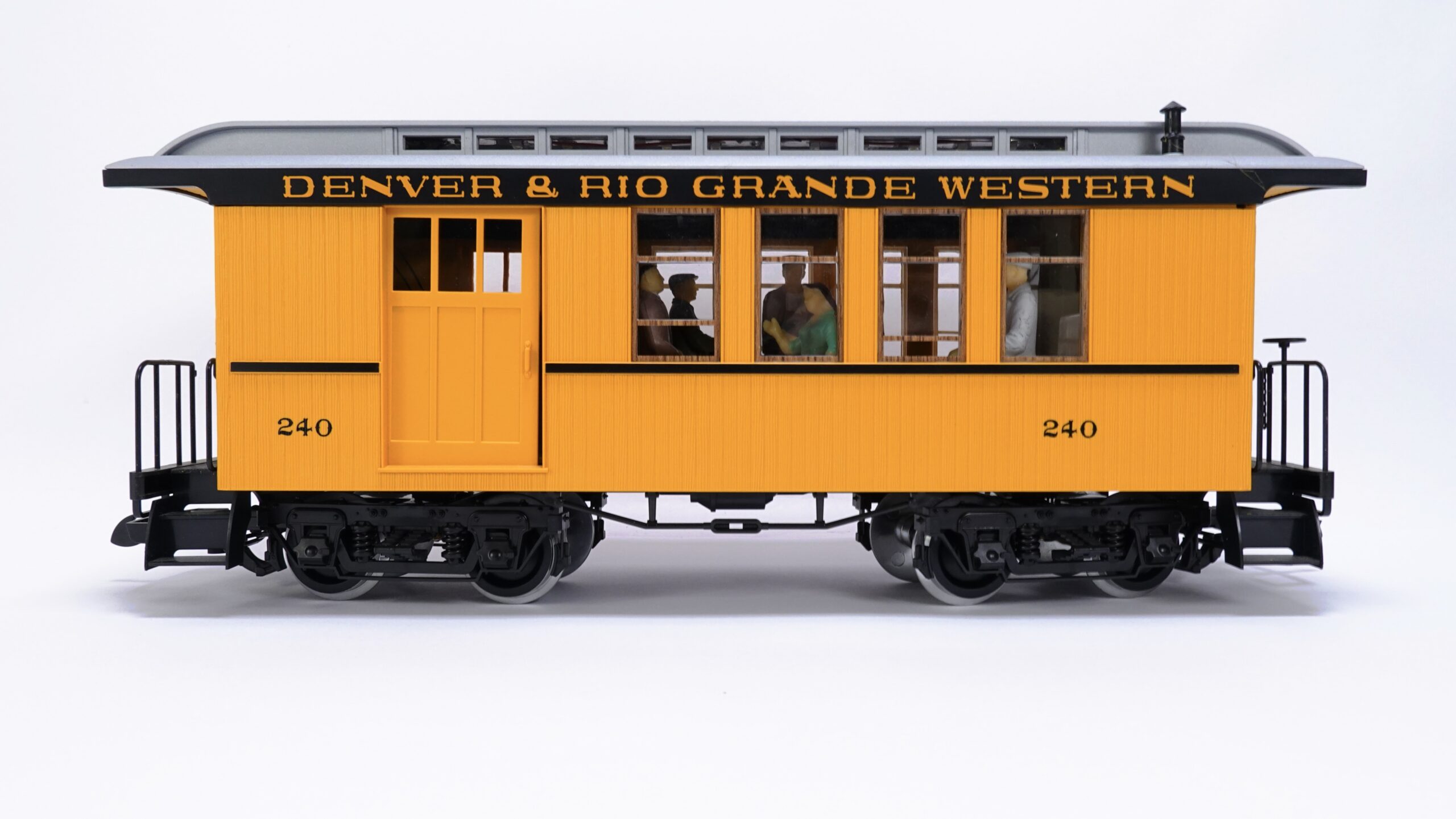 Piko 38601 Spur G D&RGW Personenwagen 240 gelb/grau | A2112