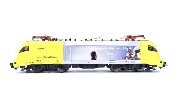 Piko 57480 H0 Dispolok ES 64 U2 HVB Taurus gelb/silber | A1989