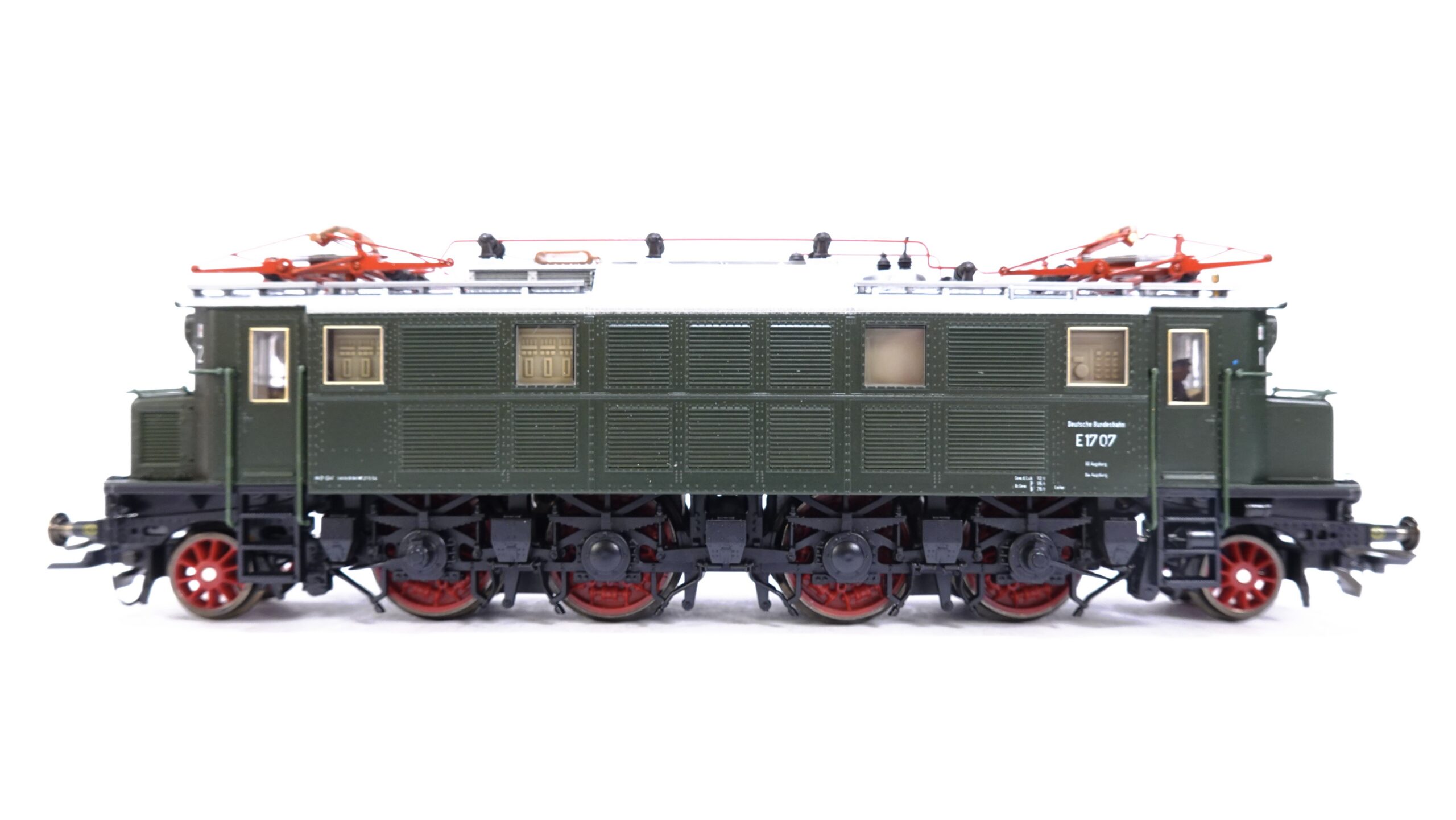 Roco 43717 H0 DB E 17 07 E-Lok grün | A2244