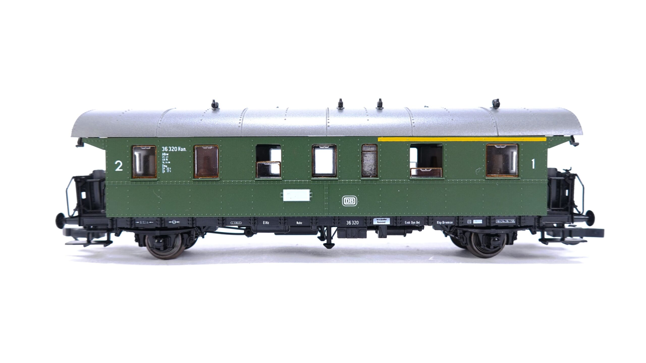 Roco 44211 H0 DB Personenwagen 1./2. Kl. Donnerbüchse | A2174