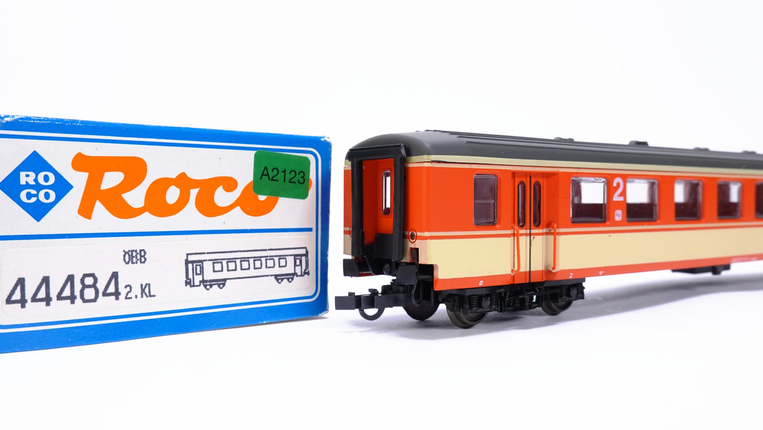 Roco 44484 H0 ÖBB Schlierenwagen Bp 2. Klasse Jaffa | A2123 8 Roco 44484 H0 ÖBB Schlierenwagen Bp 2. Klasse Jaffa | A2123 – Bild 8