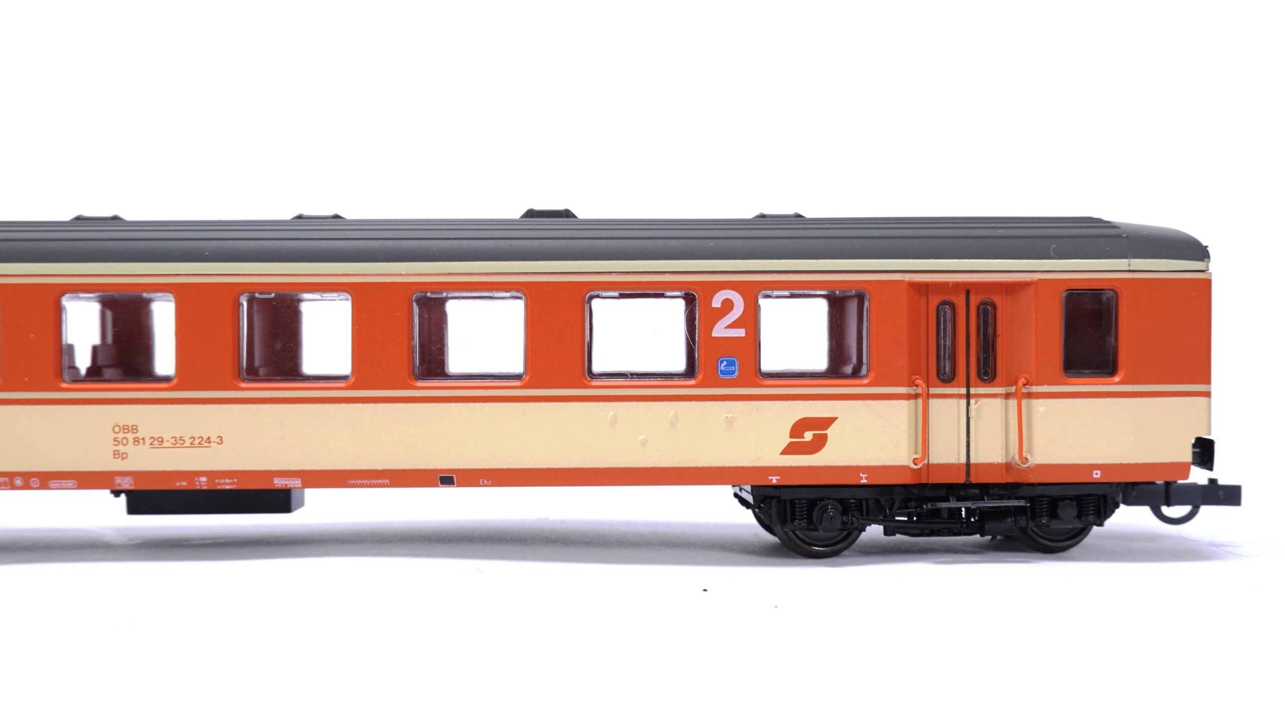 Roco 44484 H0 ÖBB Schlierenwagen Bp 2. Klasse Jaffa | A2123 9 Roco 44484 H0 ÖBB Schlierenwagen Bp 2. Klasse Jaffa | A2123 – Bild 9