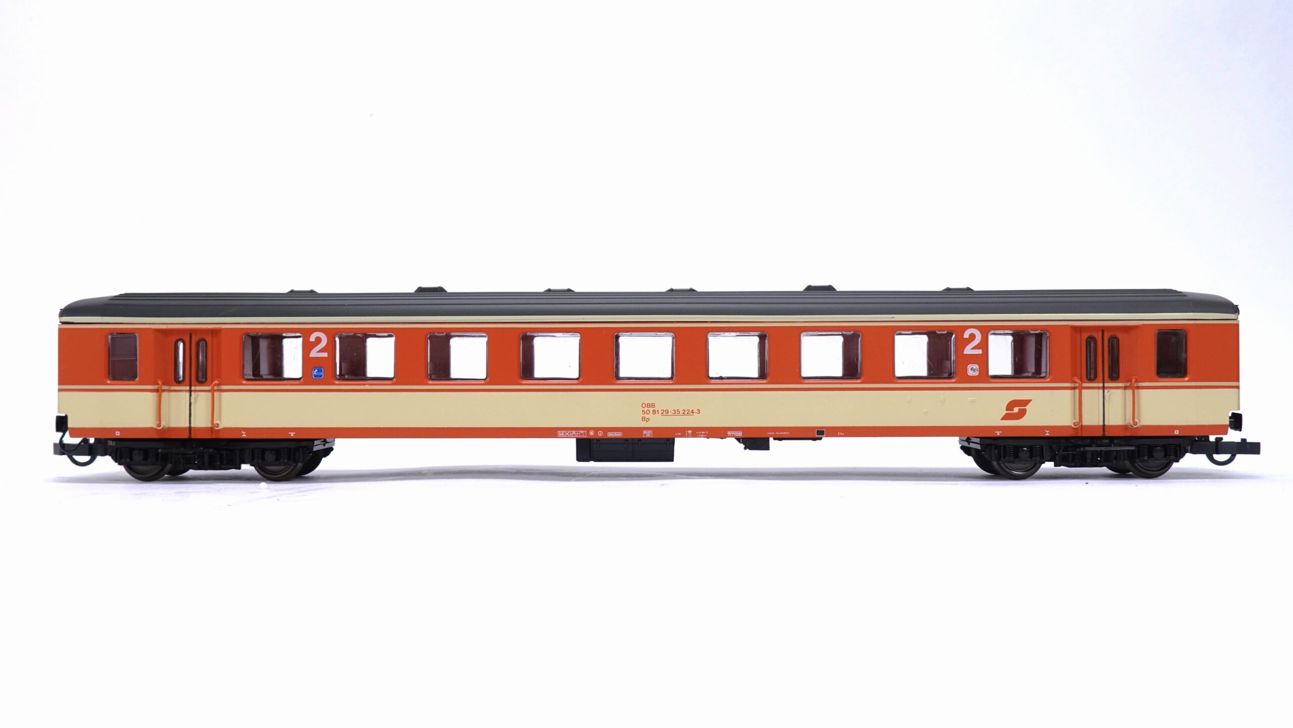 Roco 44484 H0 ÖBB Schlierenwagen Bp 2. Klasse Jaffa | A2123 3 Roco 44484 H0 ÖBB Schlierenwagen Bp 2. Klasse Jaffa | A2123 – Bild 3
