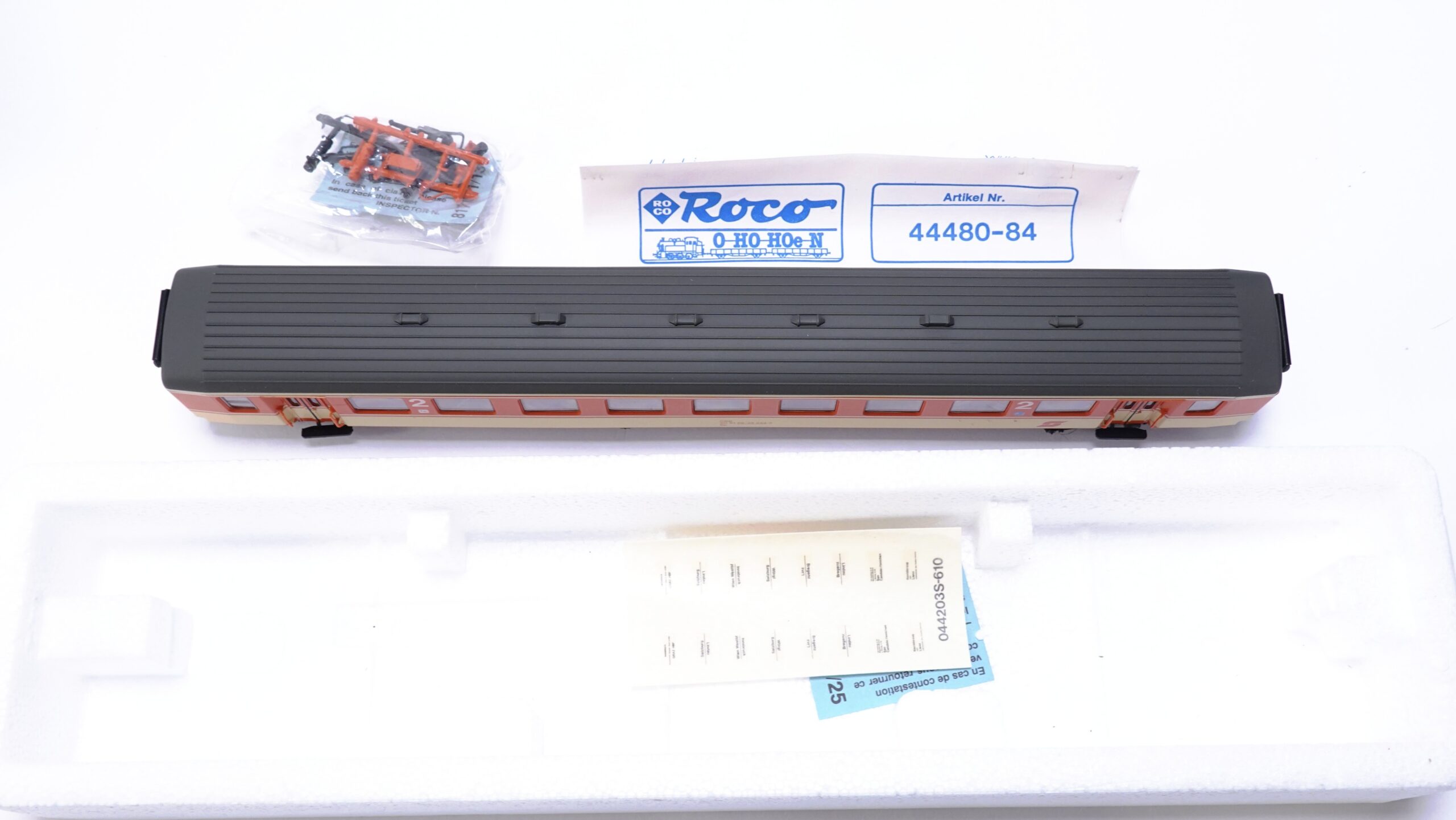 Roco 44484 H0 ÖBB Schlierenwagen Bp 2. Klasse Jaffa | A2123 5 Roco 44484 H0 ÖBB Schlierenwagen Bp 2. Klasse Jaffa | A2123 – Bild 5