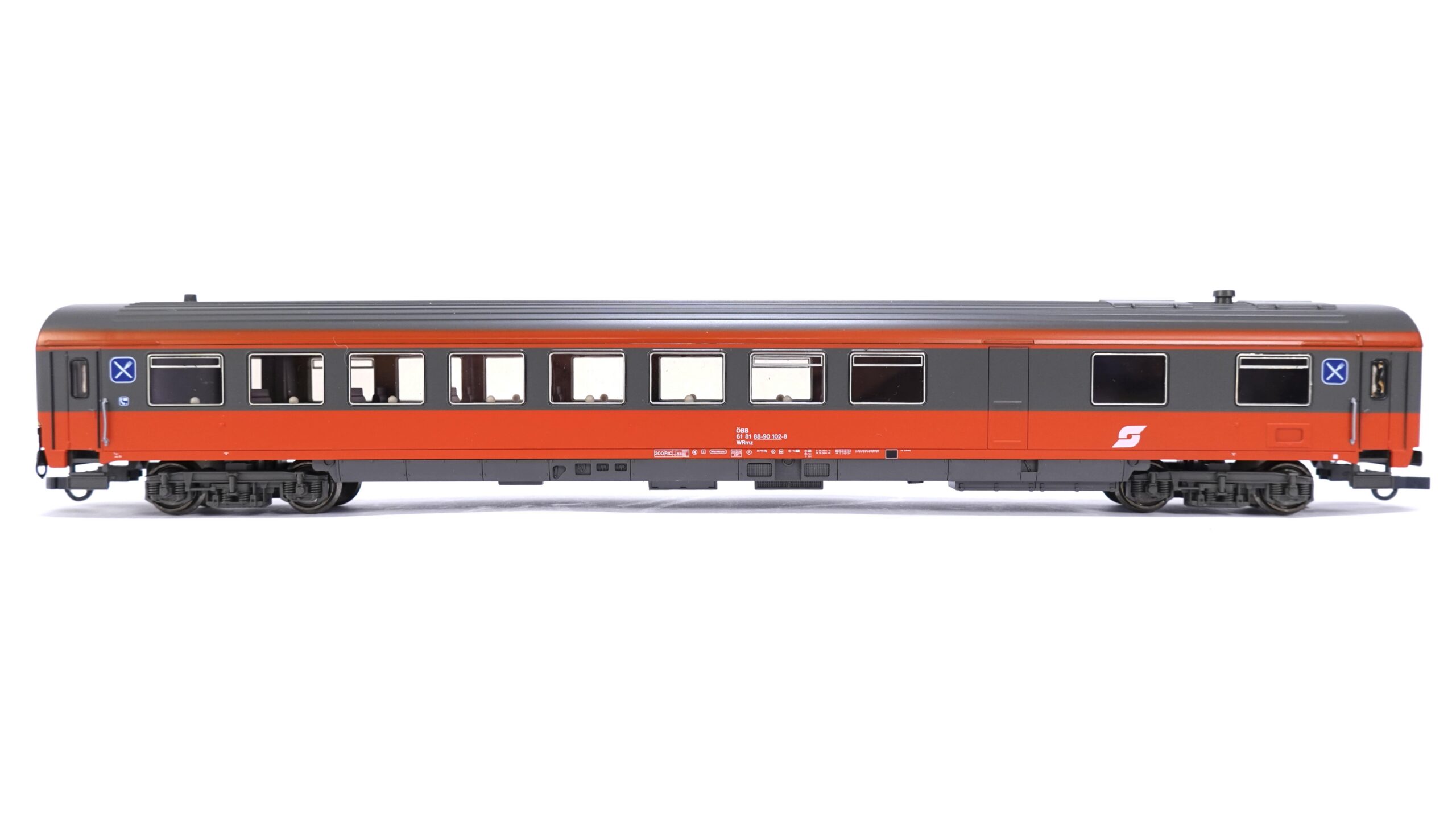Roco 44647 H0 ÖBB Eurofima Speisewagen rot/grau | A2132 4 Roco 44647 H0 ÖBB Eurofima Speisewagen rot/grau | A2132 – Bild 4