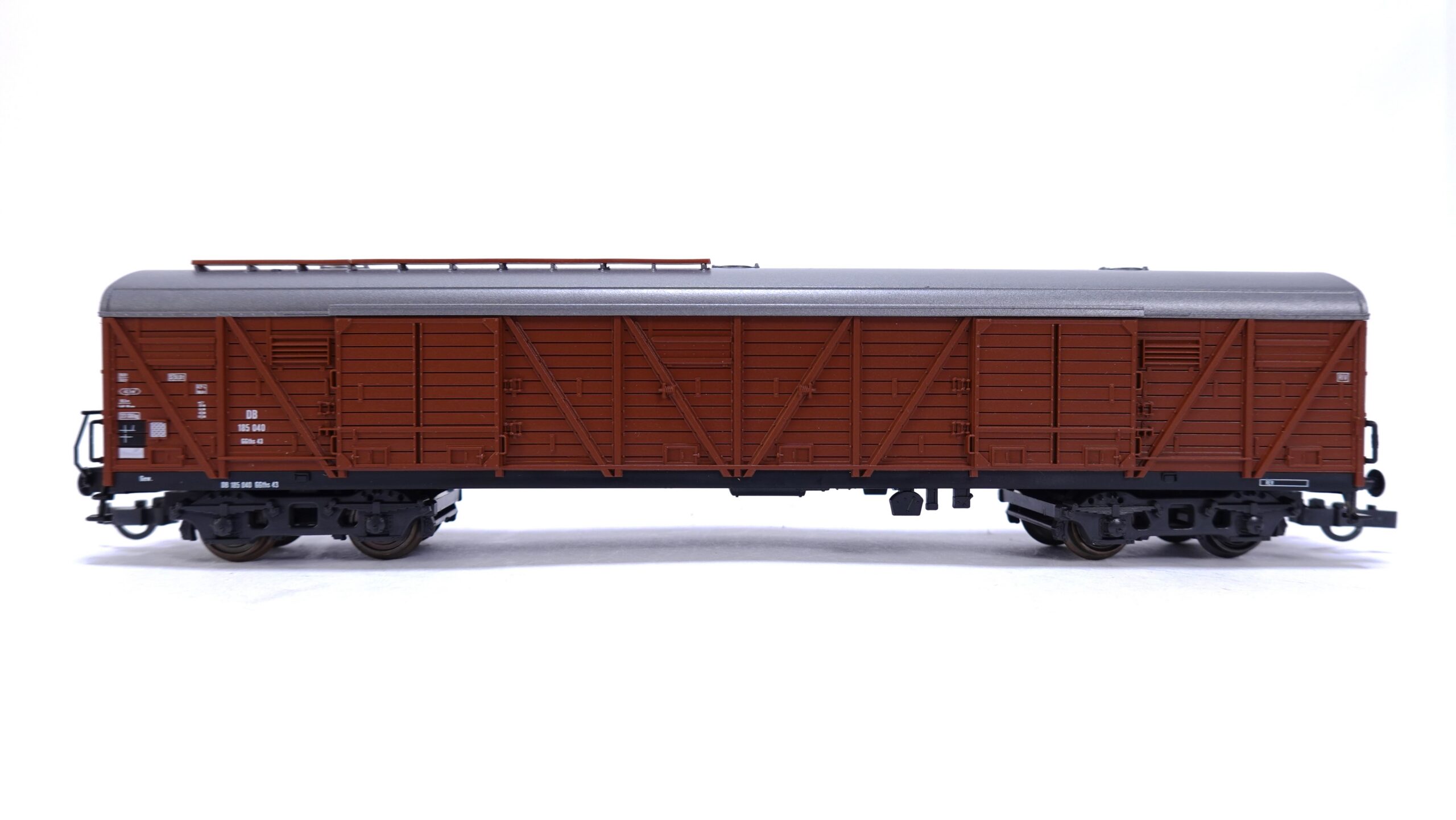 Roco 46230 H0 DB Gedeckter Güterwagen Glmhs 50 braun | A2180 9 Roco 46230 H0 DB Gedeckter Güterwagen Glmhs 50 braun | A2180 – Bild 9