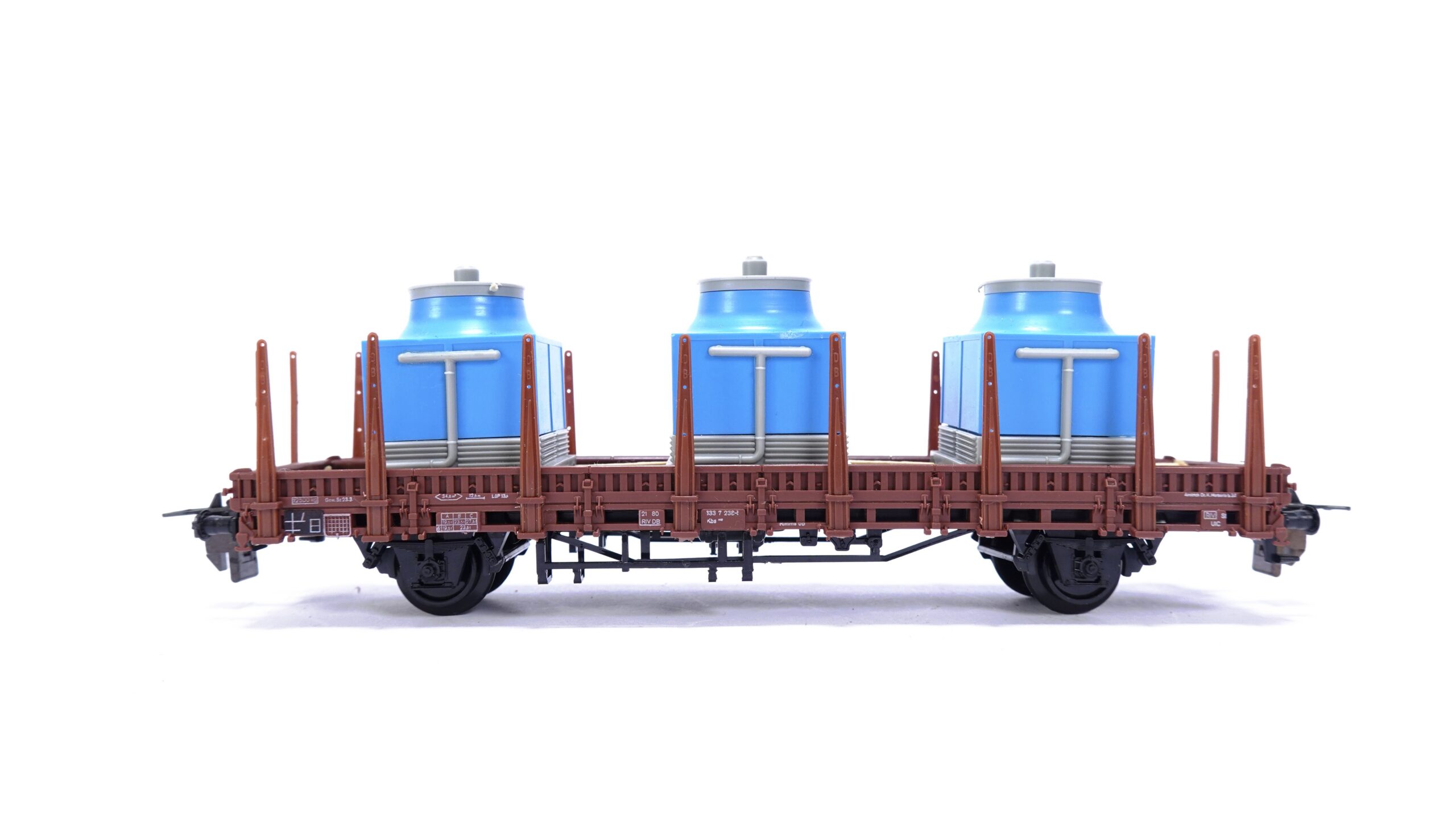 Trix Express 3412 H0 DB Rungenwagen mit 3 Kühltürmen | A2026
