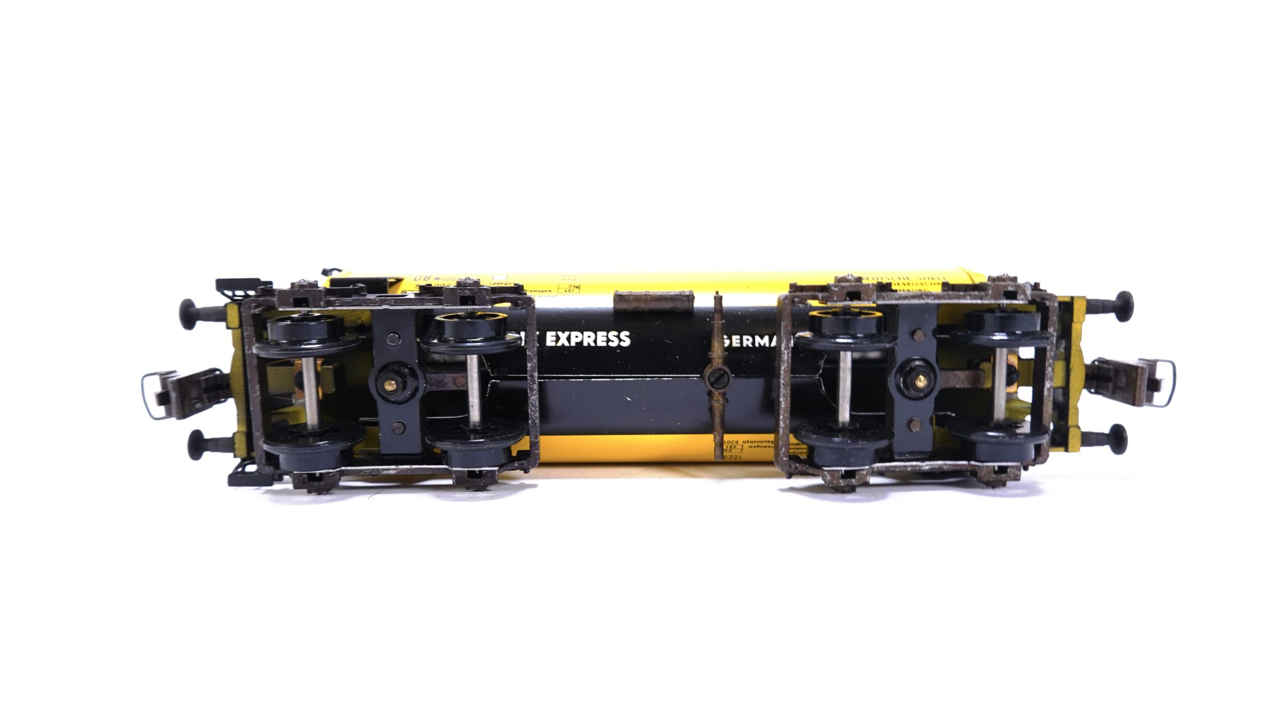 Trix Express 3496 H0 DB Kesselwagen Shell gelb | A2041 6 Trix Express 3496 H0 DB Kesselwagen Shell gelb | A2041 – Bild 6