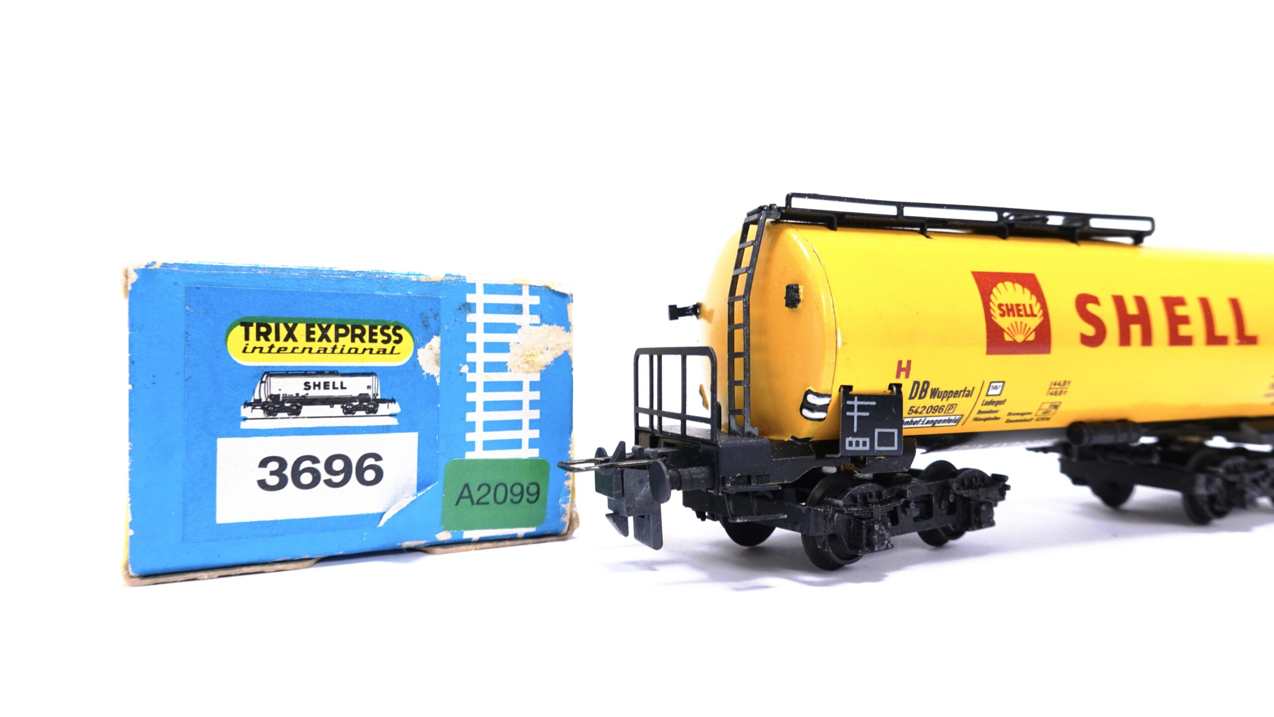Trix Express 3696 H0 DB Kesselwagen Shell gelb | A2099 2 Trix Express 3696 H0 DB Kesselwagen Shell gelb | A2099 – Bild 2