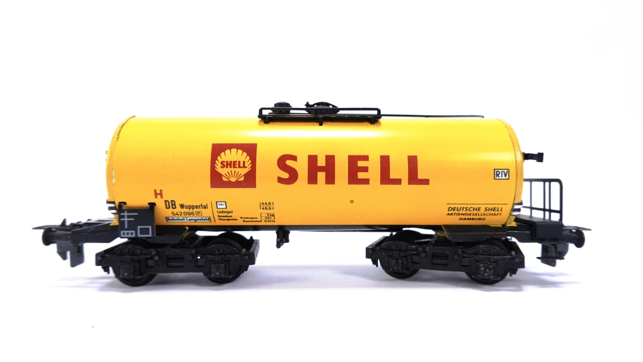 Trix Express 3696 H0 DB Kesselwagen Shell gelb | A2099 4 Trix Express 3696 H0 DB Kesselwagen Shell gelb | A2099 – Bild 4